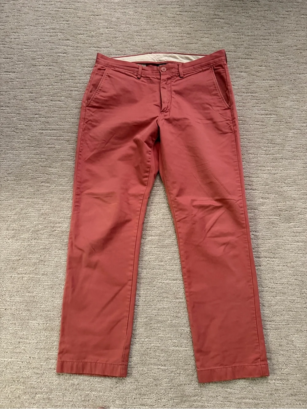 J. CREW Salmon Chino Pants 32 x 30